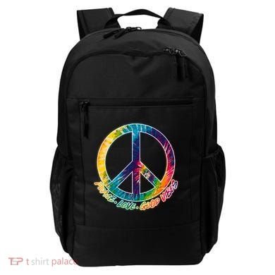 Peace Love Good Vibes Backpack