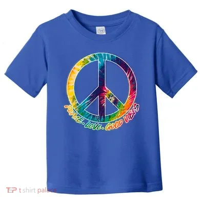 Peace Love Good Vibes Toddler T-Shirt
