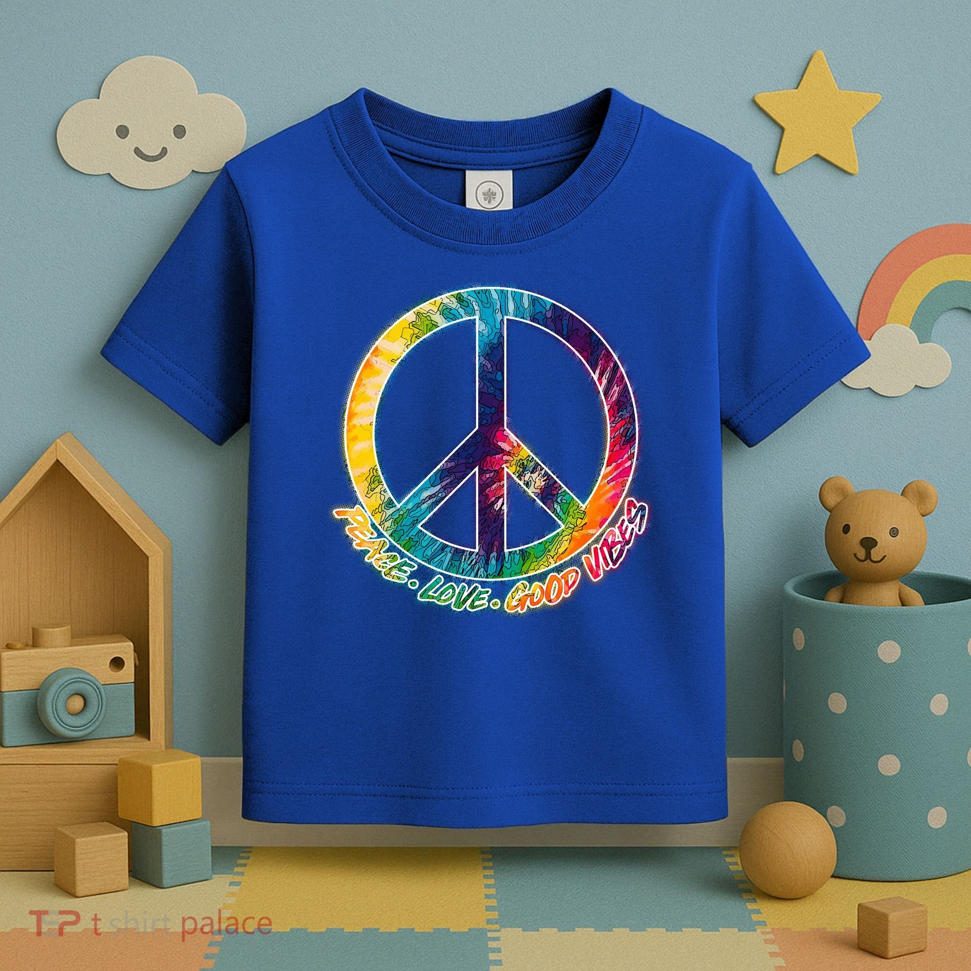 Peace Love Good Vibes Toddler T-Shirt