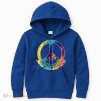 Peace Love Good Vibes Kids Hoodie thumb 0