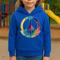 Peace Love Good Vibes Kids Hoodie thumb 3