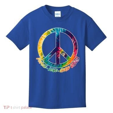 Peace Love Good Vibes Kids T-Shirt