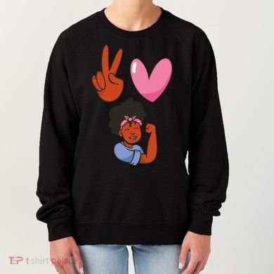 Peace Love Melanin Women's Sweatshirt