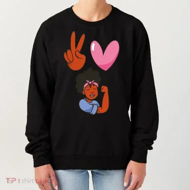 Peace Love Melanin Women's Sweatshirt