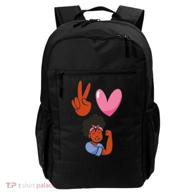 Peace Love Melanin Backpack