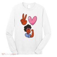 Peace Love Melanin Long Sleeve Shirt thumb 0