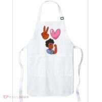 Peace Love Melanin Apron thumb 0