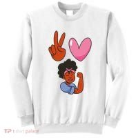 Peace Love Melanin Sweatshirt thumb 0