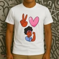Peace Love Melanin T-Shirt thumb 3