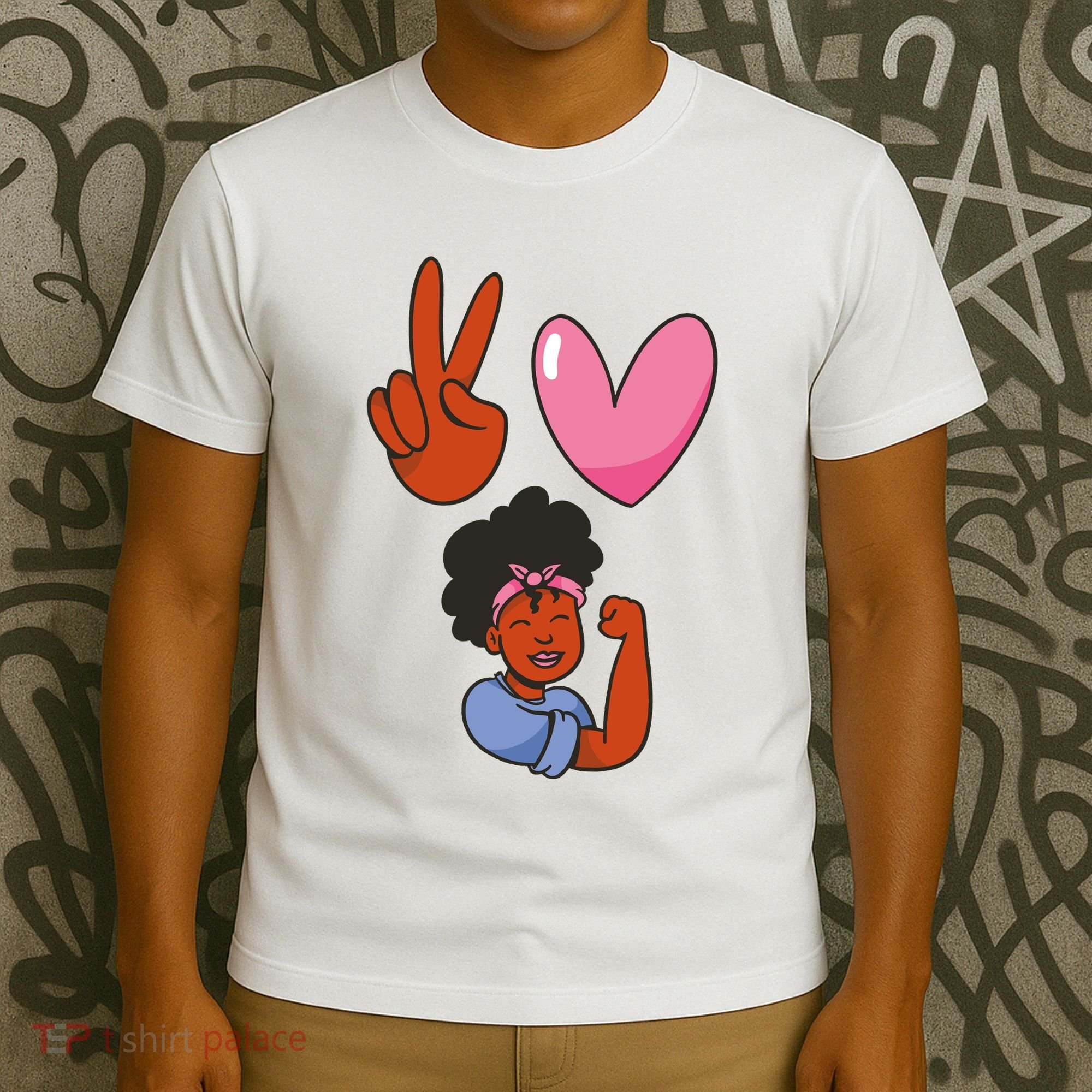 Peace Love Melanin T-Shirt