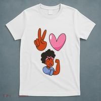 Peace Love Melanin T-Shirt thumb 5