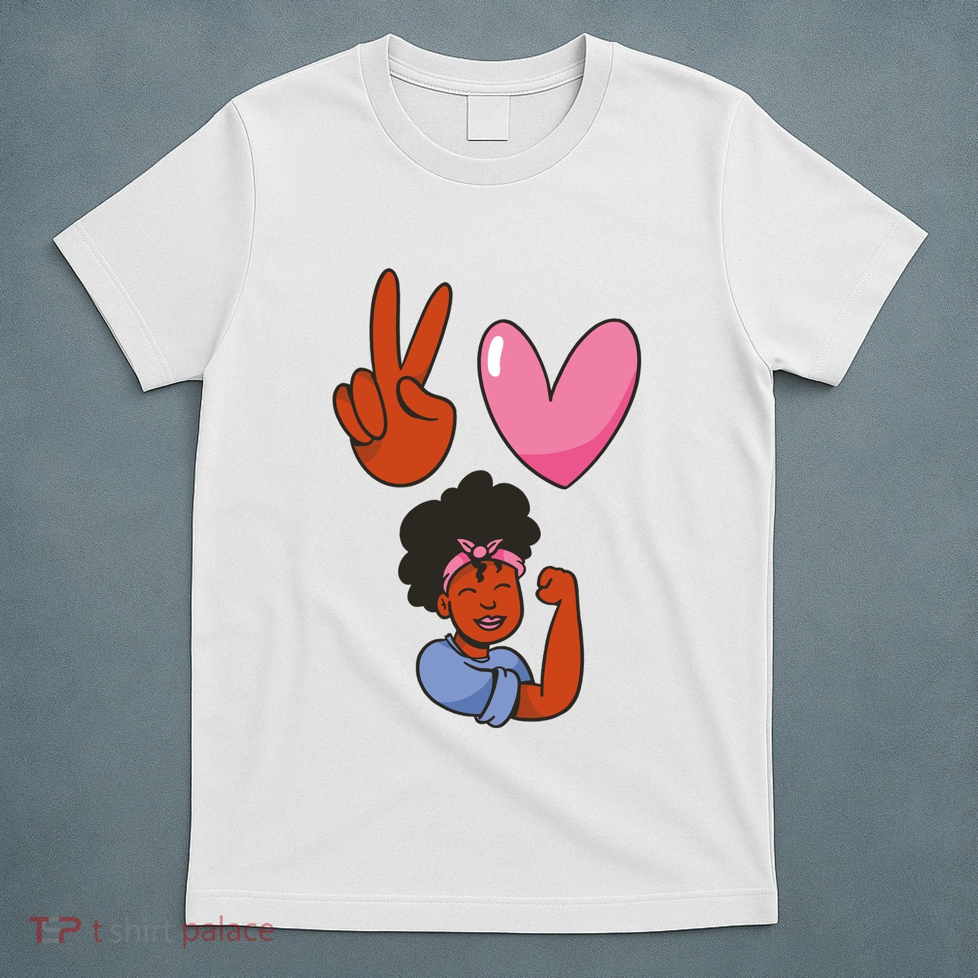 Peace Love Melanin T-Shirt