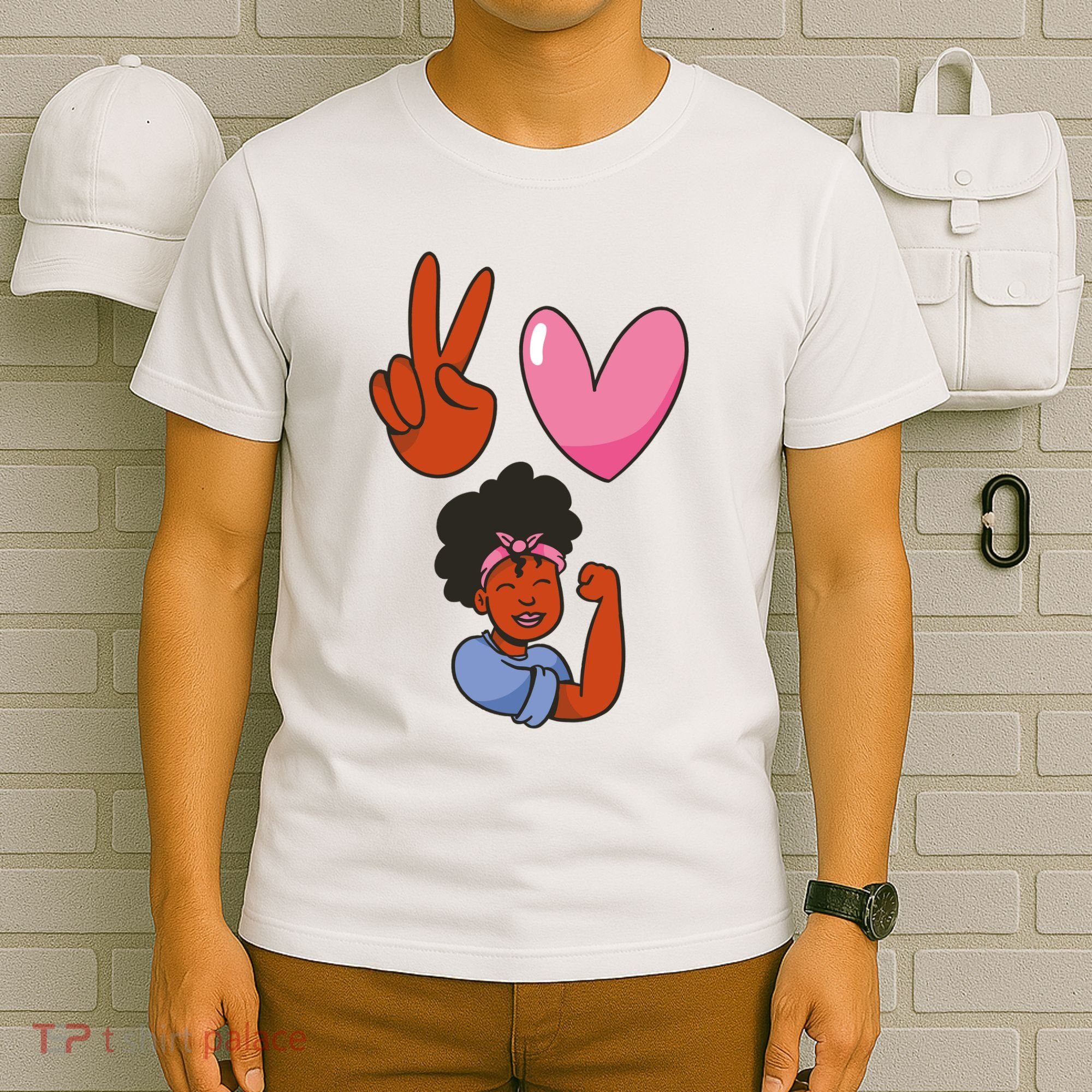 Peace Love Melanin T-Shirt