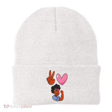 Peace Love Melanin Beanie