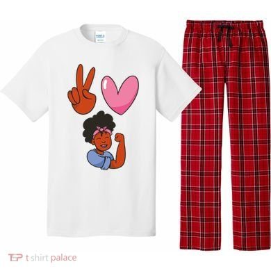 Peace Love Melanin Pajama Set