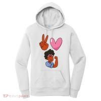 Peace Love Melanin Women's Hoodie thumb 0