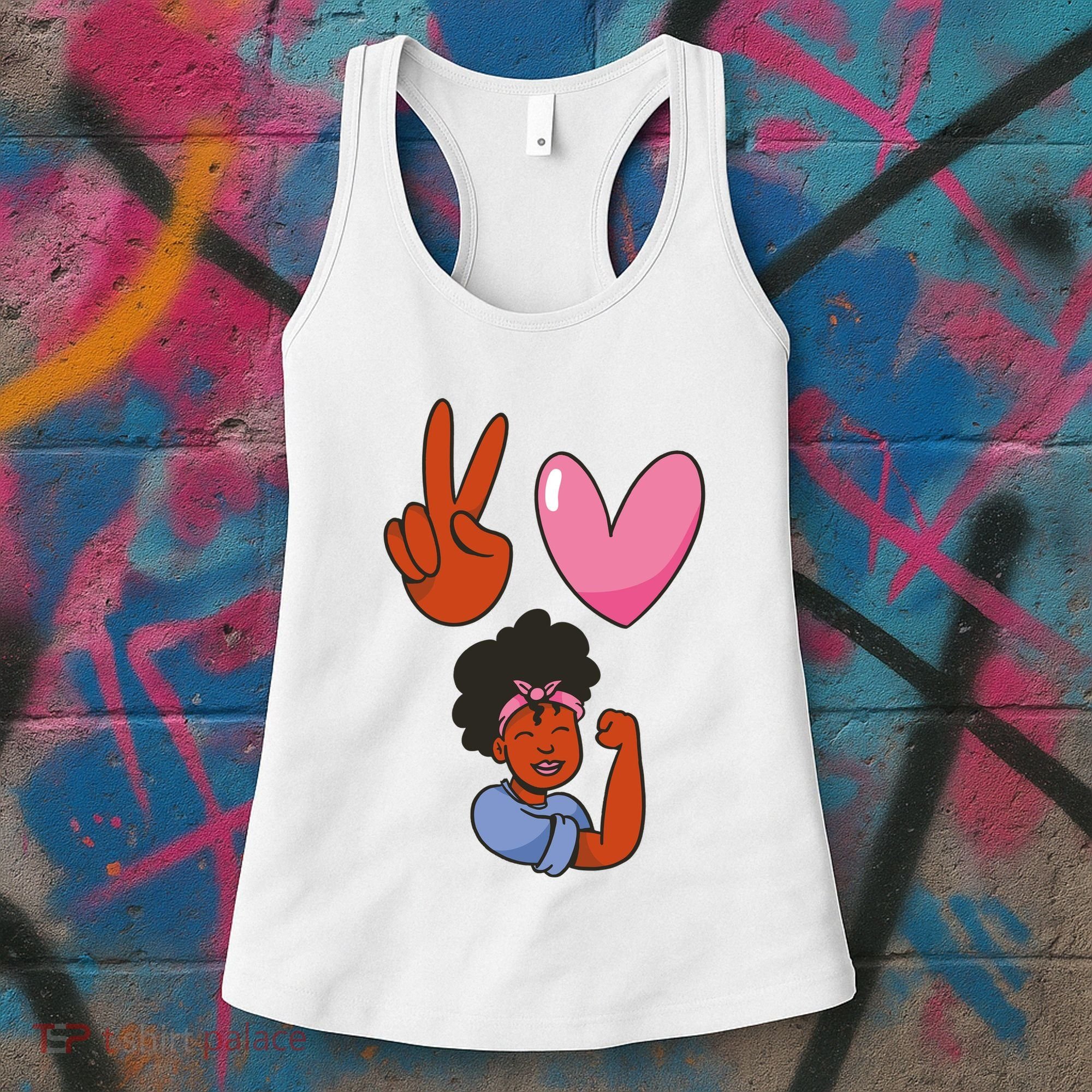 Peace Love Melanin Women's Tank Top