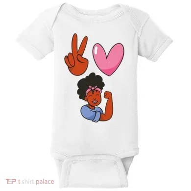 Peace Love Melanin Baby Bodysuit
