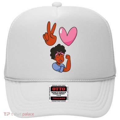 Peace Love Melanin Hat