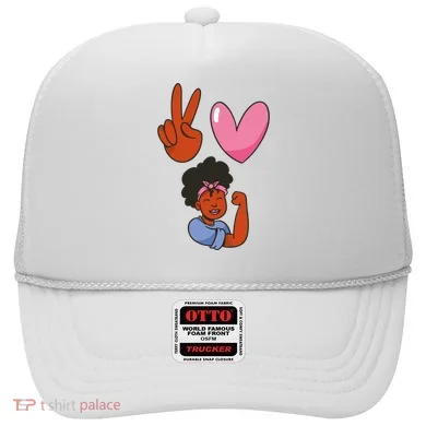 Peace Love Melanin Hat
