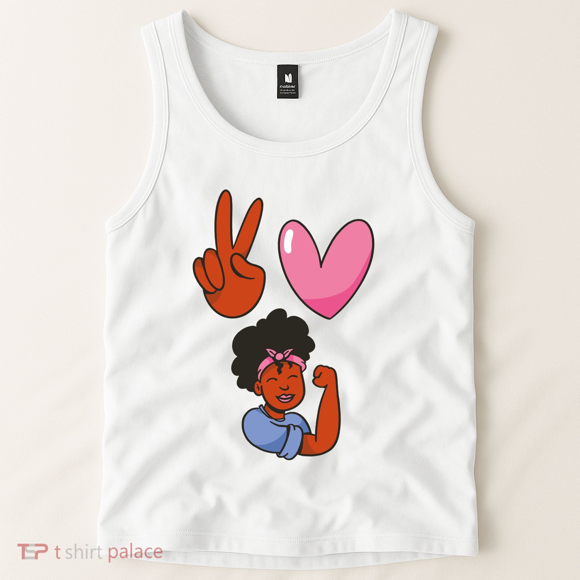 Peace Love Melanin Tank Top