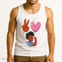 Peace Love Melanin Tank Top thumb 3