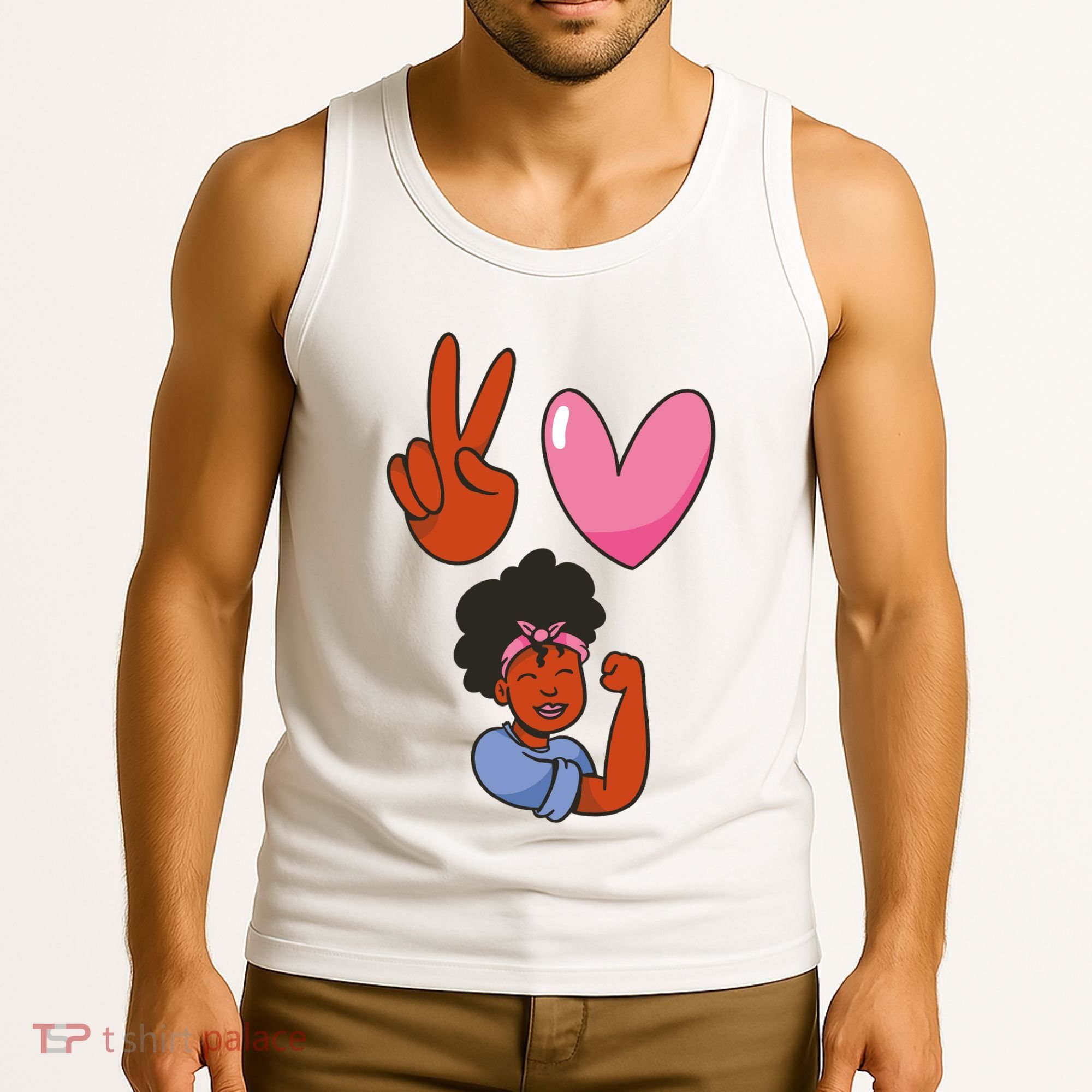 Peace Love Melanin Tank Top