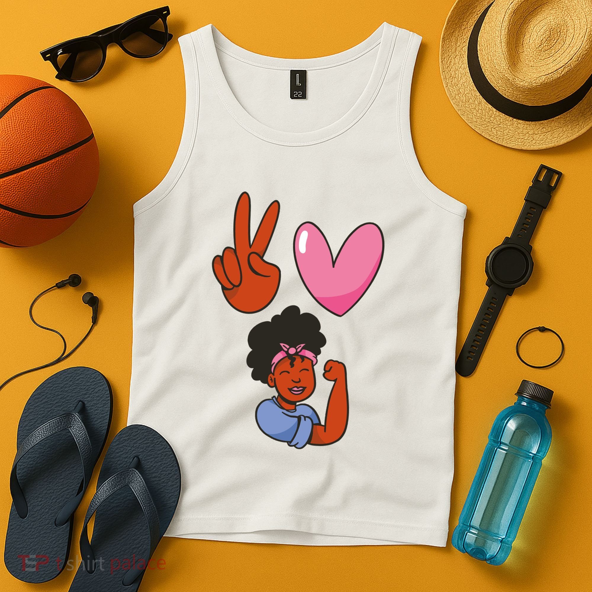 Peace Love Melanin Tank Top