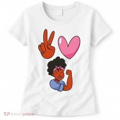 Peace Love Melanin Women's T-Shirt