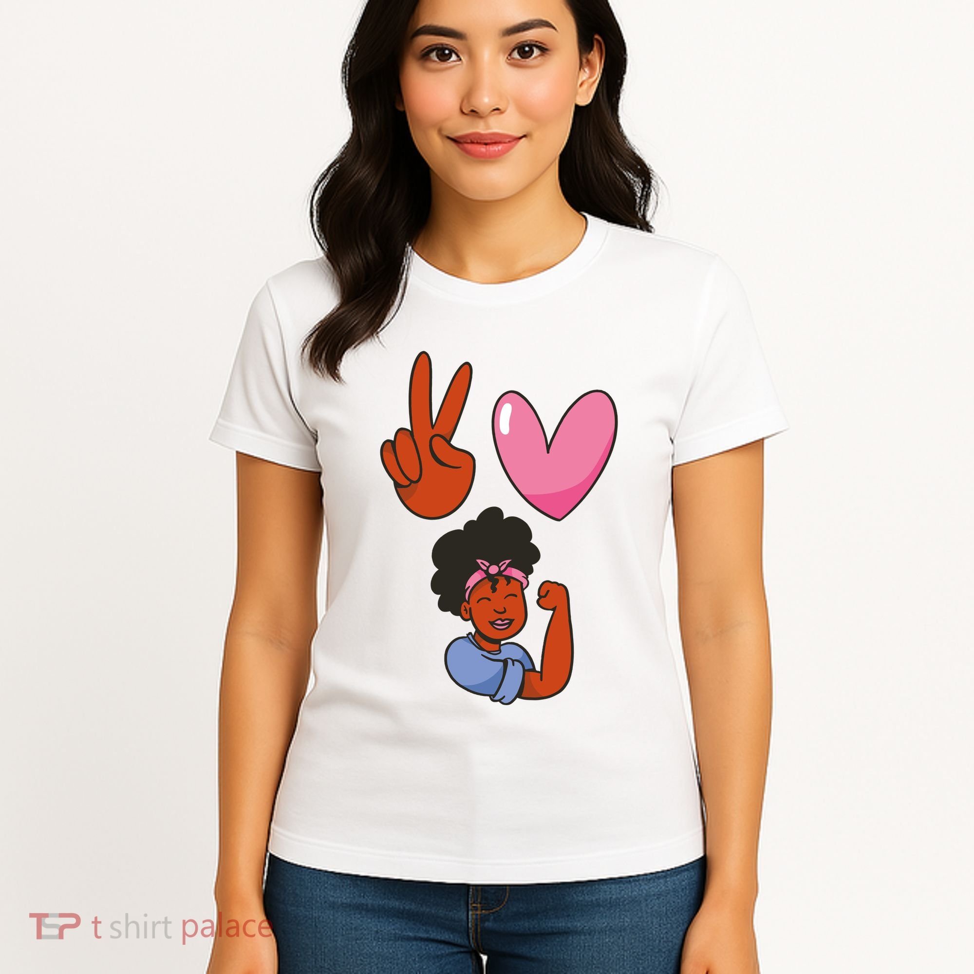 Peace Love Melanin Women's T-Shirt