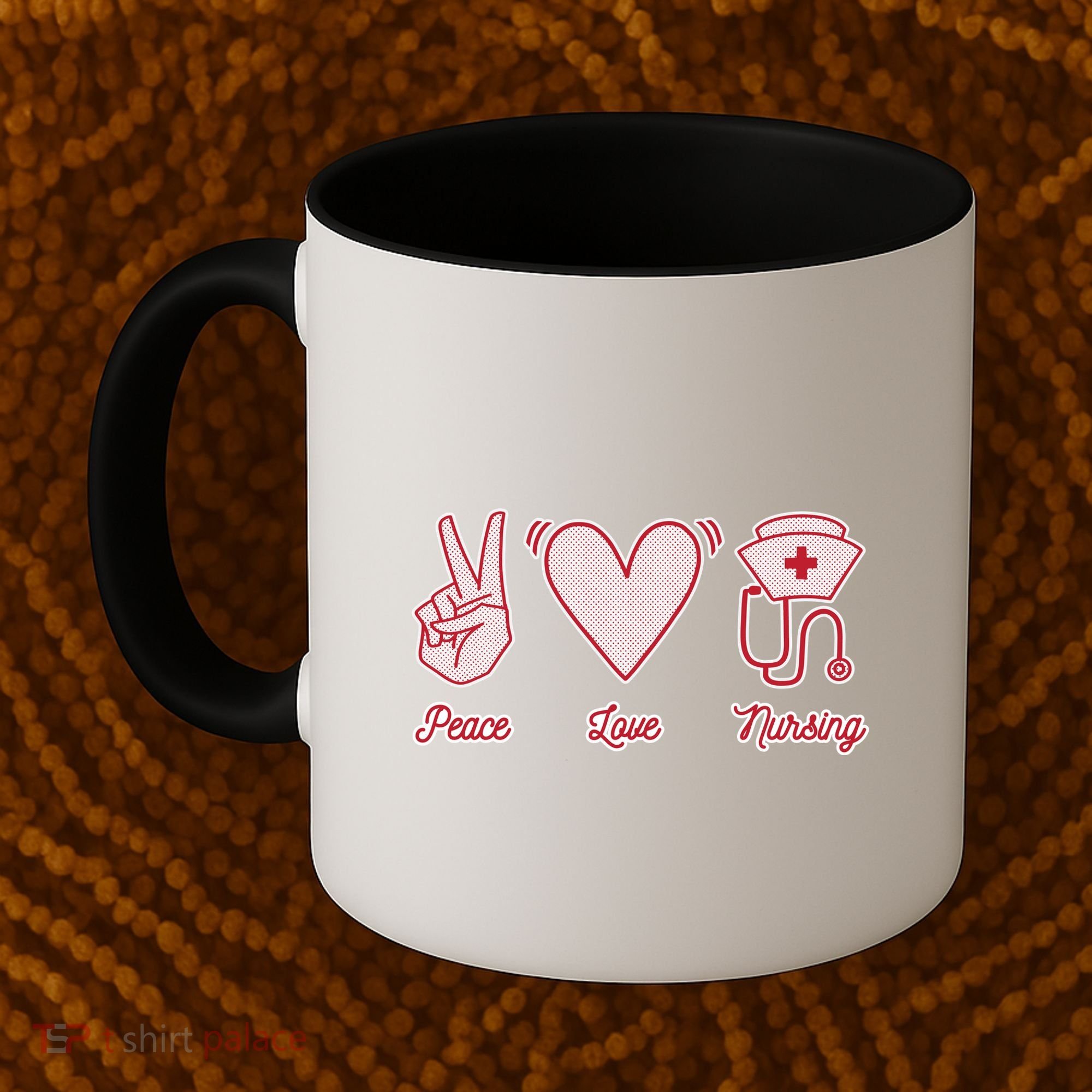 Peace Love Nursing Coffee Mug