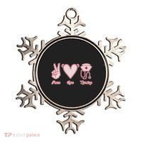 Peace Love Nursing Ornament thumb 0