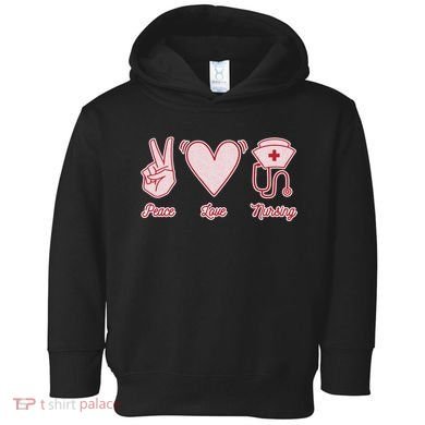 Peace Love Nursing Toddler Hoodie