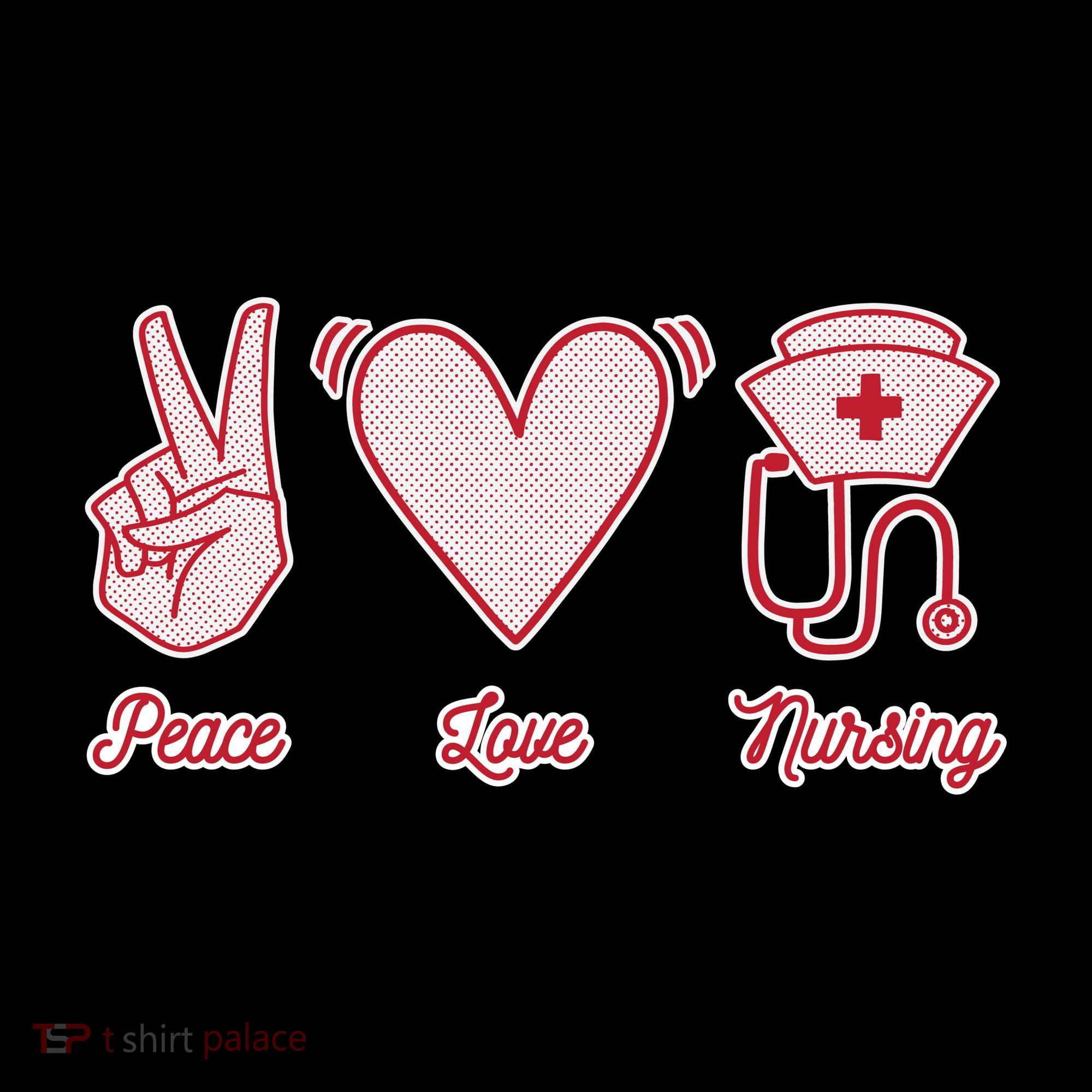 Peace Love Nursing Tank Top