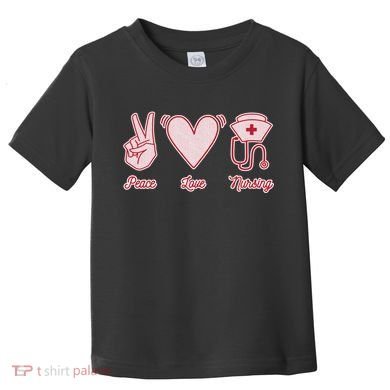 Peace Love Nursing Toddler T-Shirt