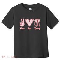 Peace Love Nursing Toddler T-Shirt thumb 0