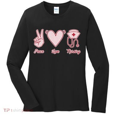 Peace Love Nursing Women's Long Sleeve Shirt
