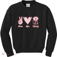 Peace Love Nursing Kids Sweatshirt thumb 0