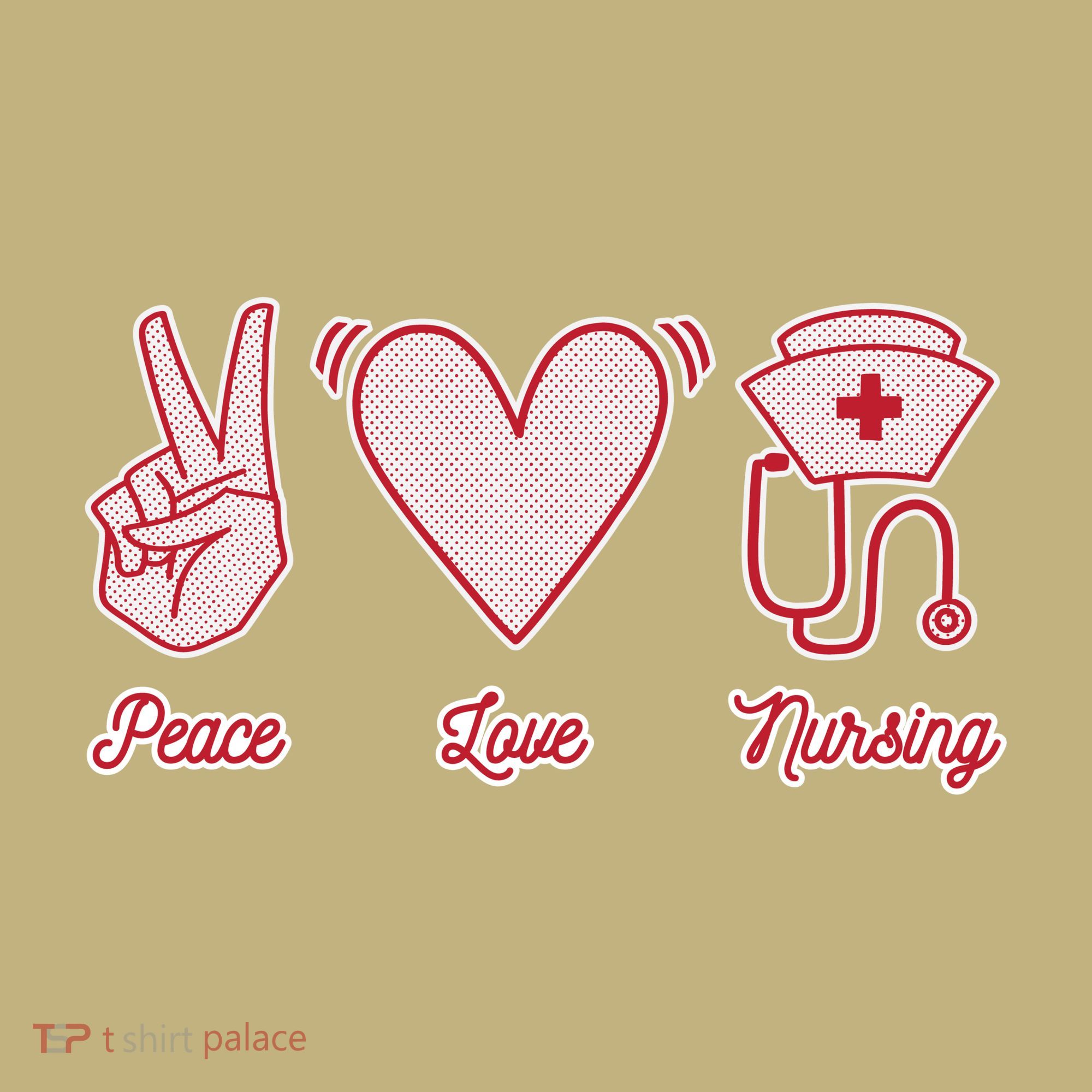 Peace Love Nursing Hoodie