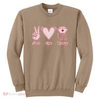 Peace Love Nursing Sweatshirt thumb 0
