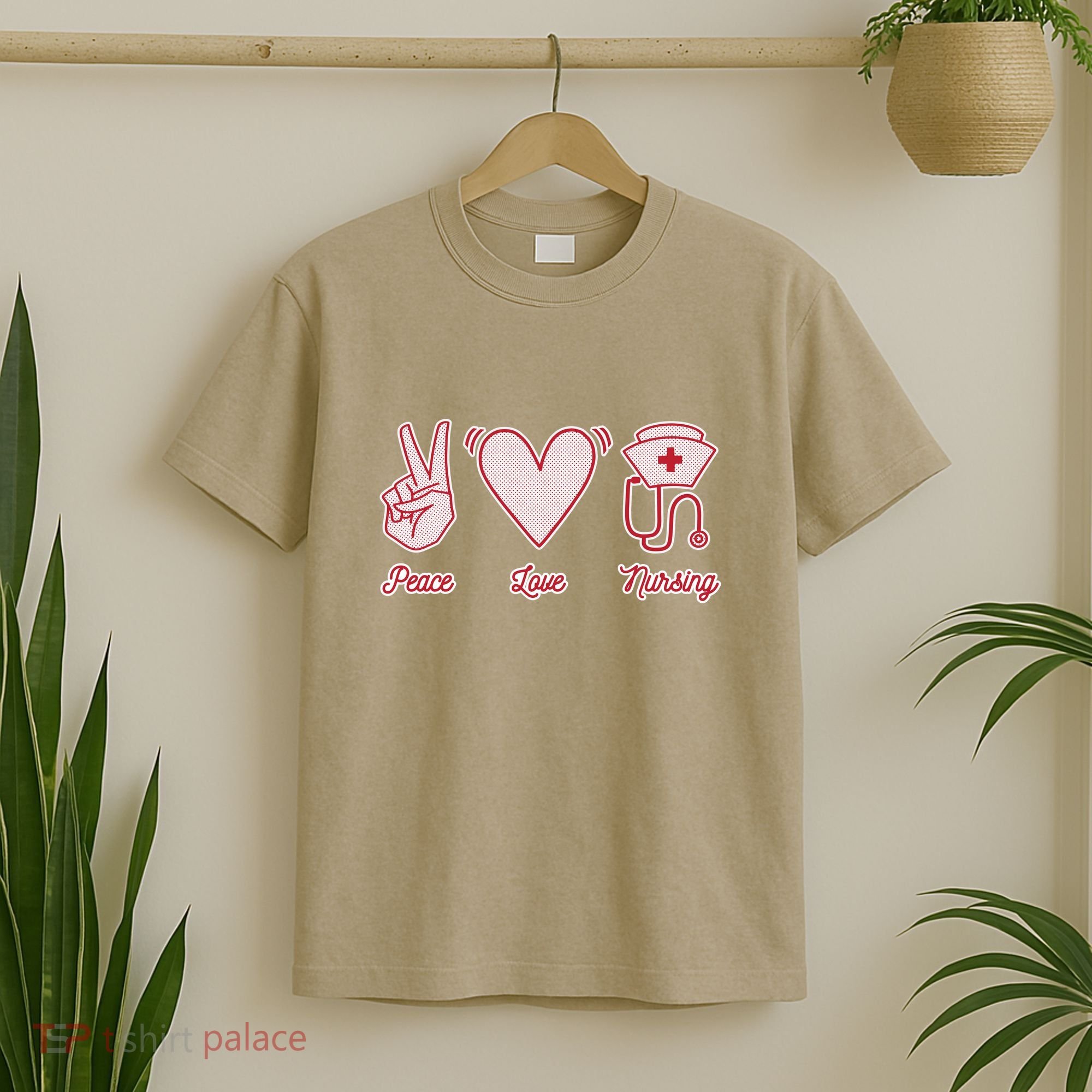 Peace Love Nursing T-Shirt