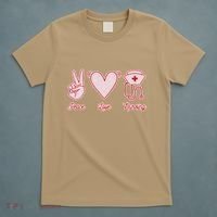 Peace Love Nursing T-Shirt thumb 5