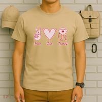 Peace Love Nursing T-Shirt thumb 6