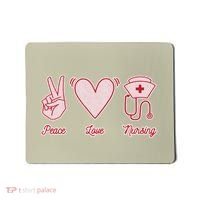 Peace Love Nursing Mousepad thumb 0