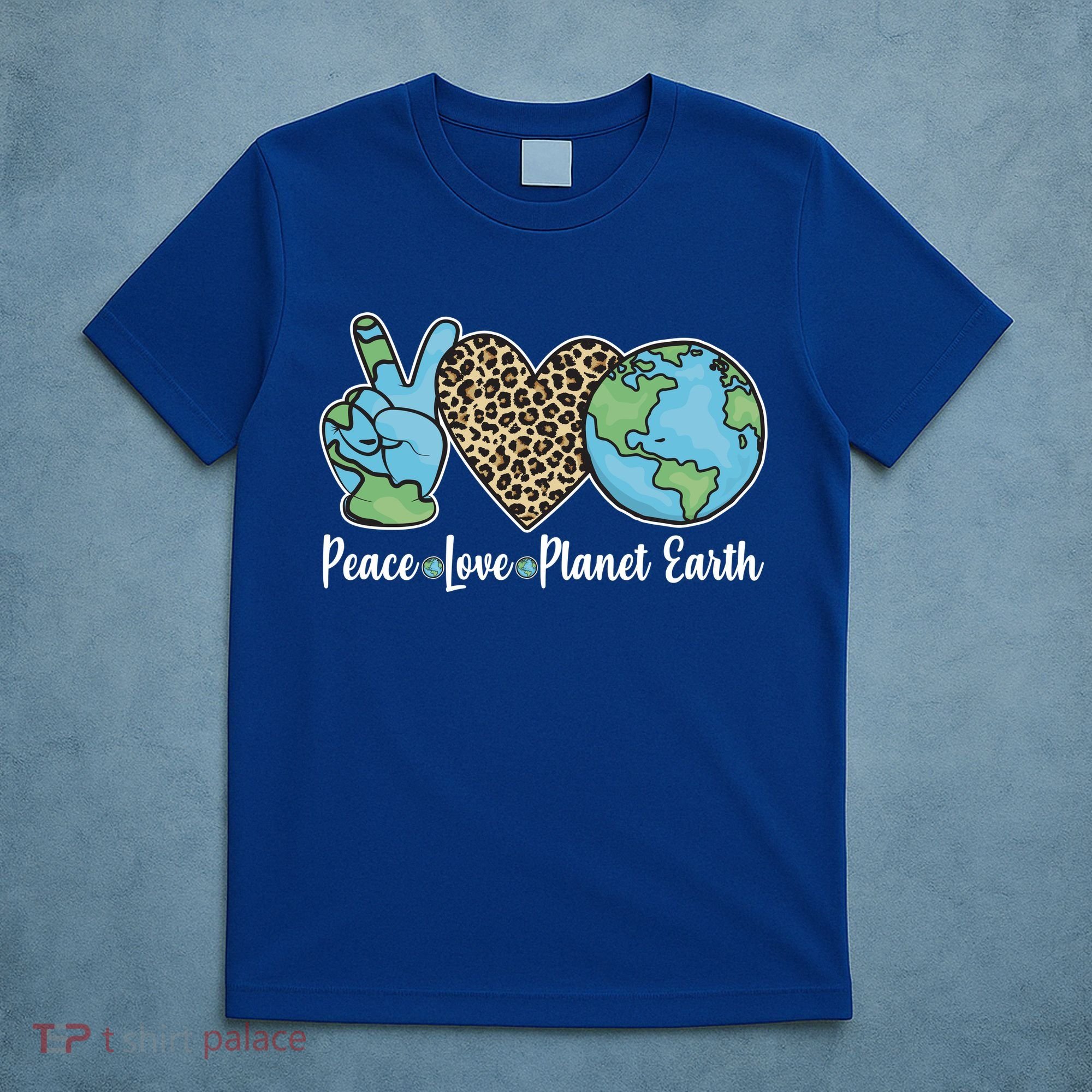 Peace Love Planet Earth Celebrate Earth Day T-Shirt