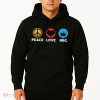 Peace Love RBG Ruth Bader Ginsburg Tribute Hoodie thumb 2