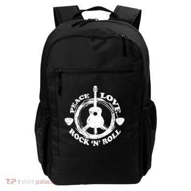 Peace Love Rock 'N' Roll Backpack