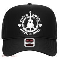 Peace Love Rock 'N' Roll Hat thumb 0