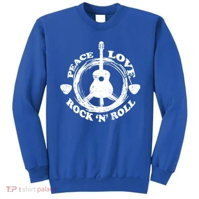 Peace Love Rock 'N' Roll Sweatshirt
