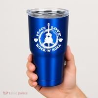 Peace Love Rock 'N' Roll Tumbler thumb 2